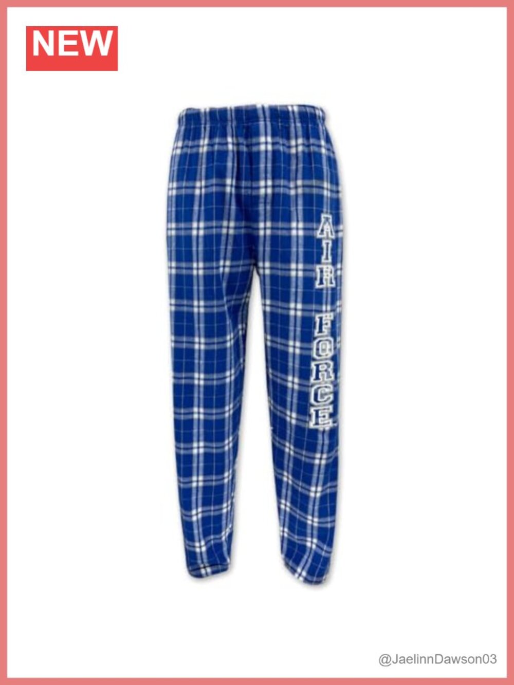 100% Cotton Flannel Lounge Pants with Drawcord and Pockets